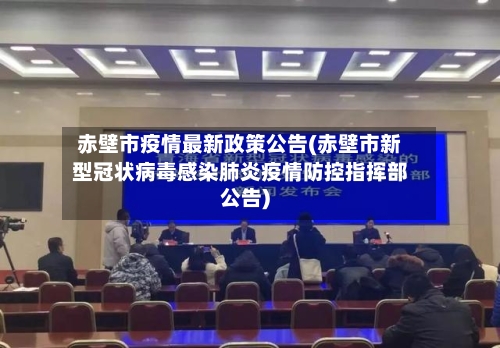 赤壁市疫情最新政策公告(赤壁市新型冠状病毒感染肺炎疫情防控指挥部公告)-第2张图片