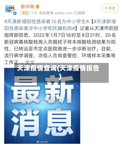 天津疫情查询(天津疫情报告)