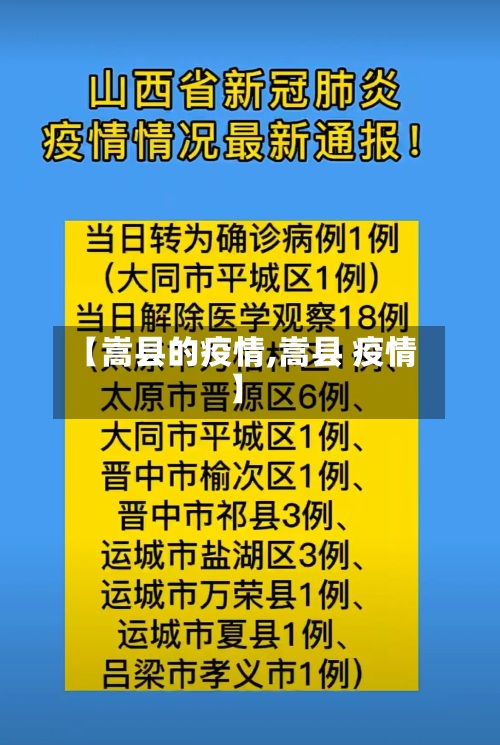 【嵩县的疫情,嵩县 疫情】