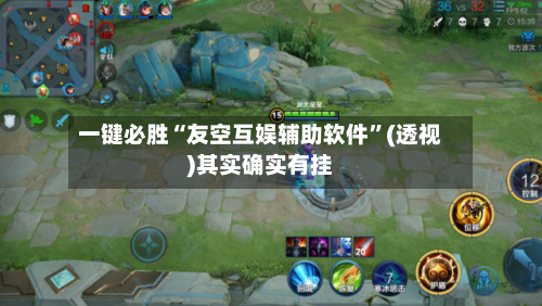 一键必胜“友空互娱辅助软件”(透视)其实确实有挂-第2张图片