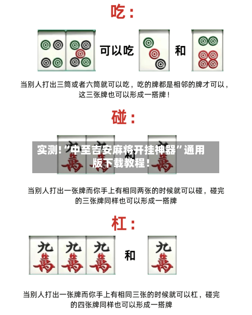 实测!“中至吉安麻将开挂神器	”通用版下载教程！-第2张图片
