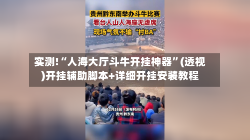 实测!“人海大厅斗牛开挂神器”(透视)开挂辅助脚本+详细开挂安装教程-第3张图片