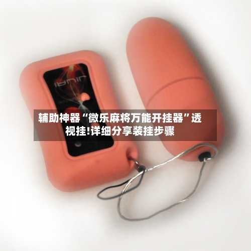 辅助神器“微乐麻将万能开挂器	”透视挂!详细分享装挂步骤-第2张图片