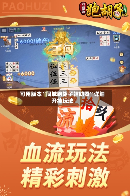 可用版本“同城跑胡子辅助器”详细开挂玩法