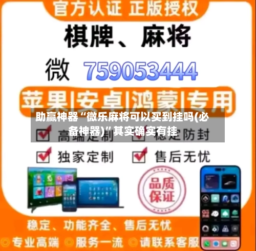 助赢神器“微乐麻将可以买到挂吗(必备神器)”其实确实有挂