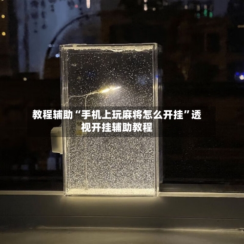 教程辅助“手机上玩麻将怎么开挂	”透视开挂辅助教程-第3张图片