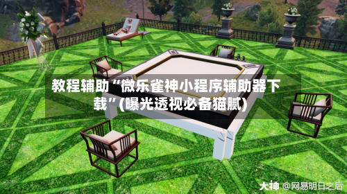 教程辅助“微乐雀神小程序辅助器下载”(曝光透视必备猫腻)