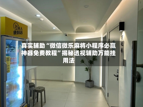 真实辅助“微信微乐麻将小程序必赢神器免费教程	”揭秘透视辅助万能挂用法-第2张图片