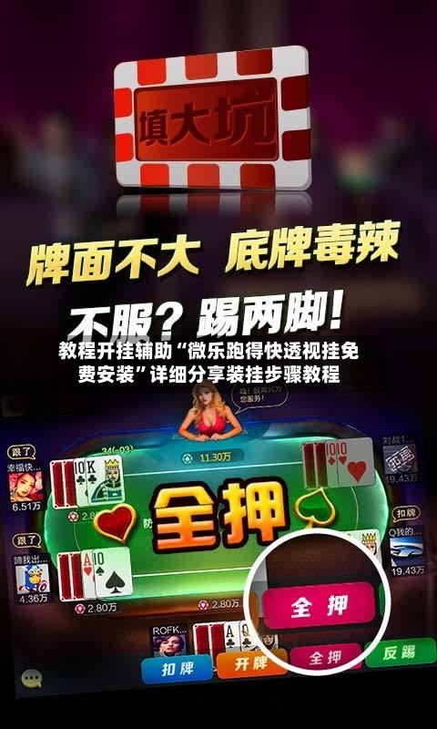 教程开挂辅助“微乐跑得快透视挂免费安装	”详细分享装挂步骤教程-第2张图片