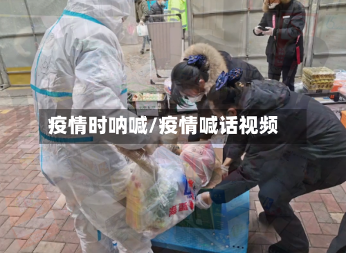 疫情时呐喊/疫情喊话视频-第2张图片