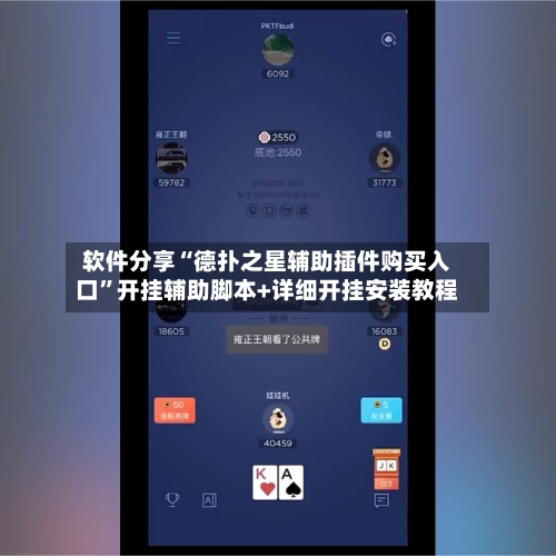 软件分享“德扑之星辅助插件购买入口”开挂辅助脚本+详细开挂安装教程