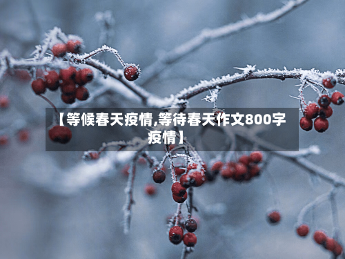 【等候春天疫情,等待春天作文800字疫情】-第2张图片