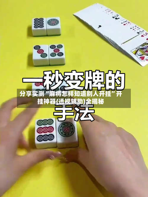 分享实测“麻将怎样知道别人开挂”开挂神器{透视辅助}全揭秘-第3张图片