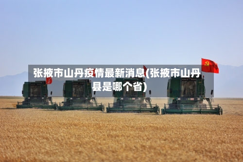 张掖市山丹疫情最新消息(张掖市山丹县是哪个省)-第2张图片