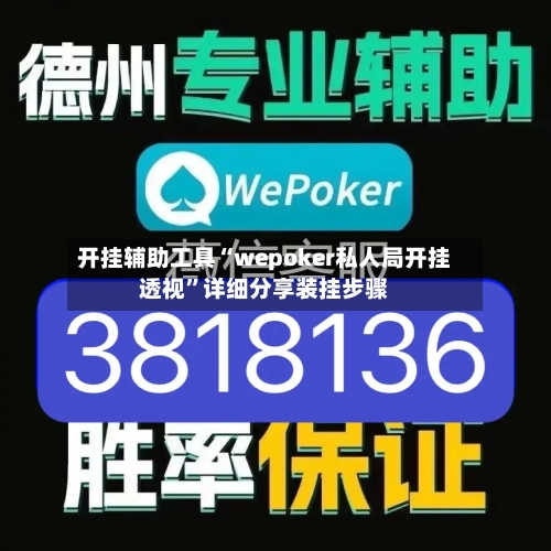 开挂辅助工具“wepoker私人局开挂透视”详细分享装挂步骤-第3张图片
