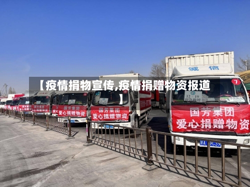 【疫情捐物宣传,疫情捐赠物资报道】-第3张图片