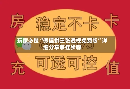 玩家必搜“微信拼三张透视免费版”详细分享装挂步骤-第3张图片