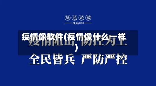 疫情像软件(疫情像什么一样)