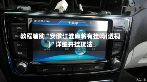 教程辅助“安徽江淮麻将有挂吗(透视)	”详细开挂玩法-第2张图片