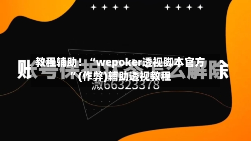 教程辅助！“wepoker透视脚本官方”(作弊)辅助透视教程-第3张图片