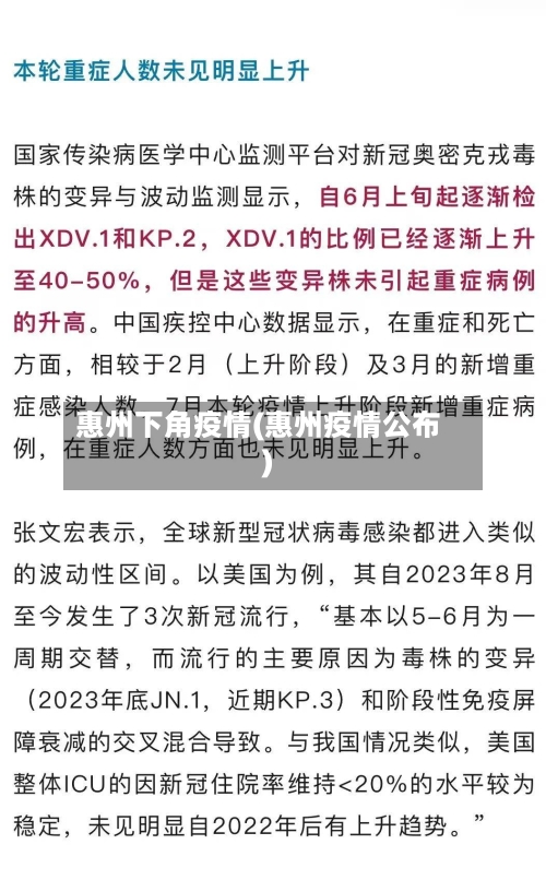 惠州下角疫情(惠州疫情公布)-第3张图片