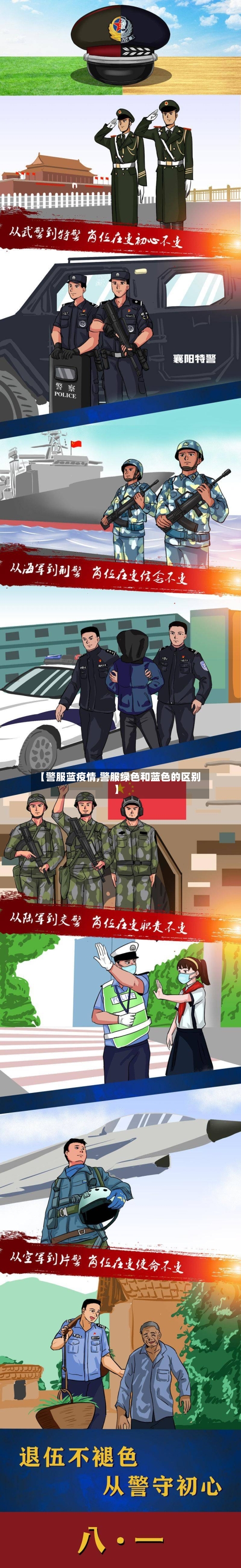 【警服蓝疫情,警服绿色和蓝色的区别】-第2张图片